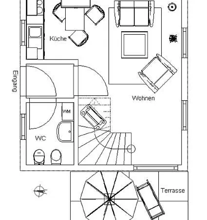 Premium-ferienhaus Im Maisonettenstil In * Damp